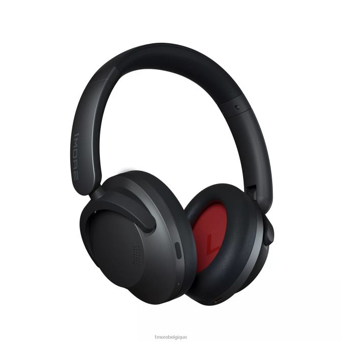 1MORE casque sans fil à réduction de bruit active sonoflow H8P6X5 noir écouteurs