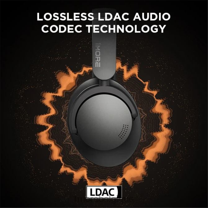 1MORE casque sans fil à réduction de bruit active sonoflow H8P6X6 bleu écouteurs